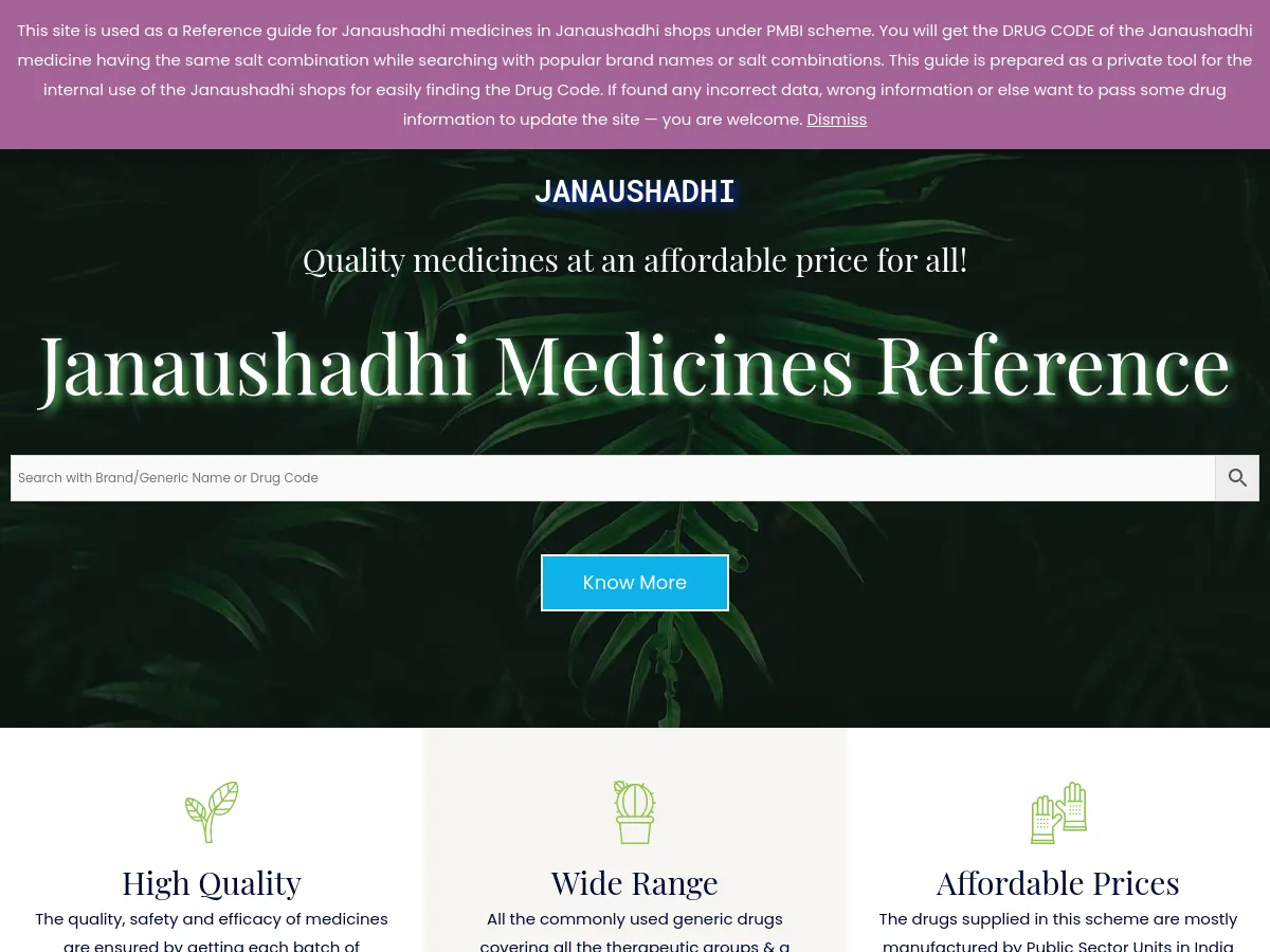janaushadhimedicines.com