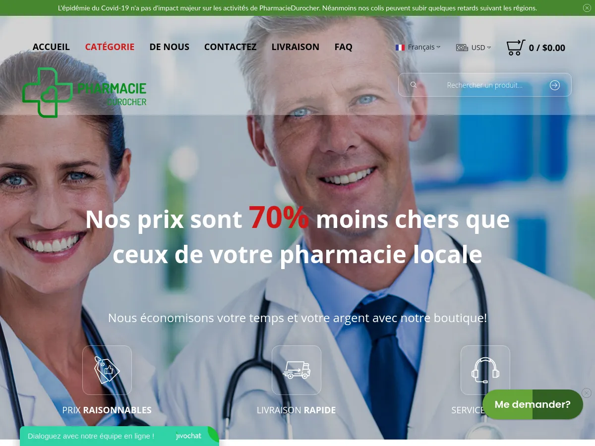 pharmaciedurocher.com