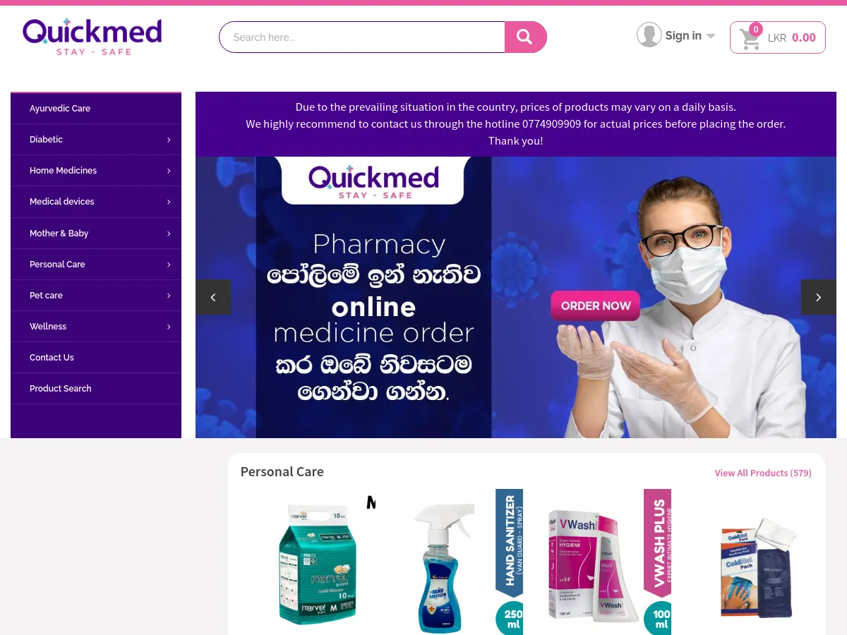 quickmed.lk