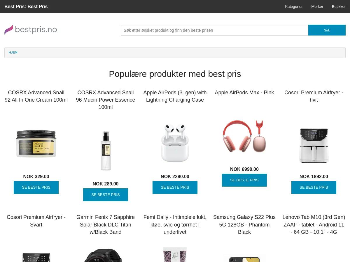 bestpris.no