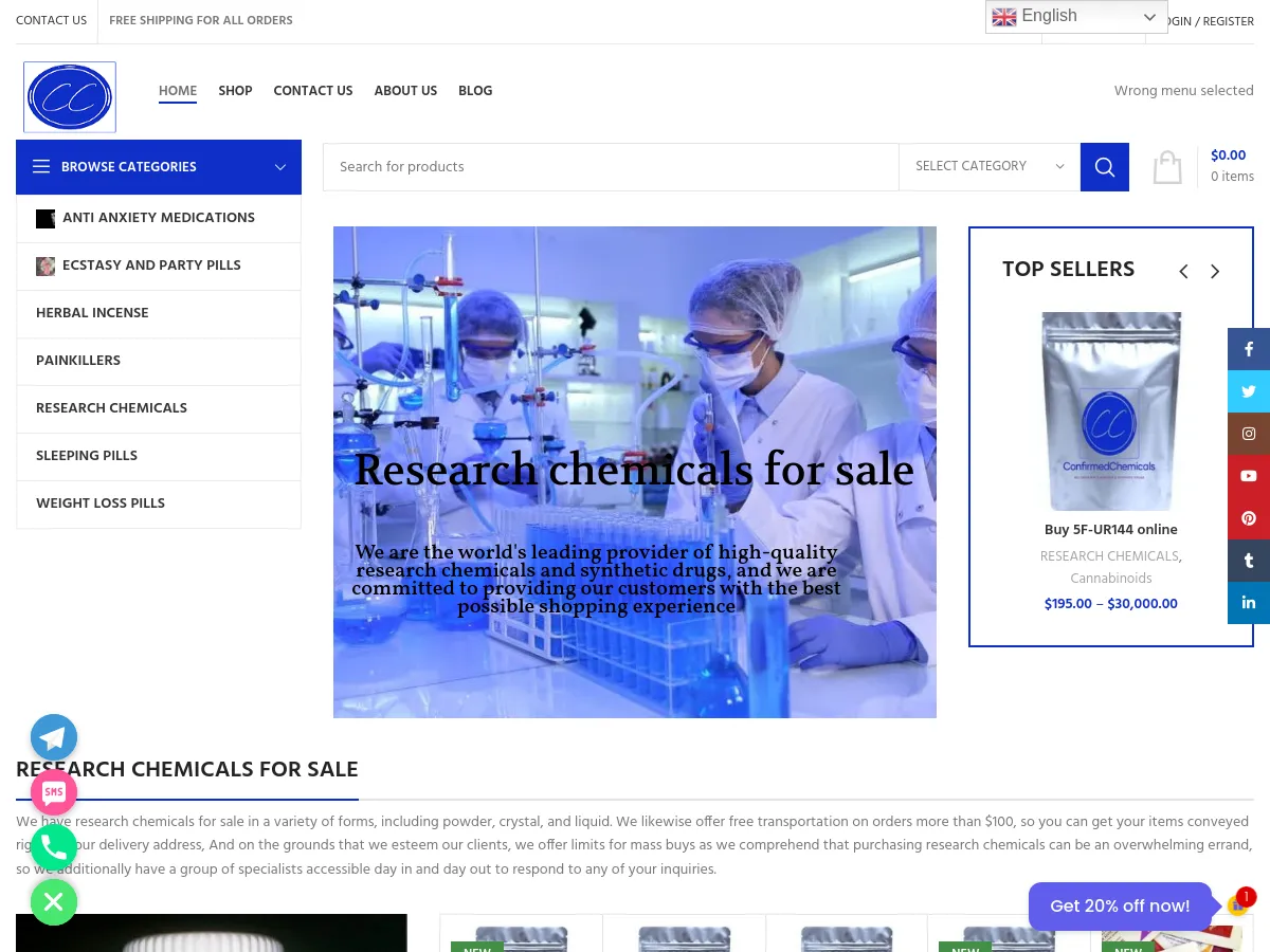 confirmedchemicals.com