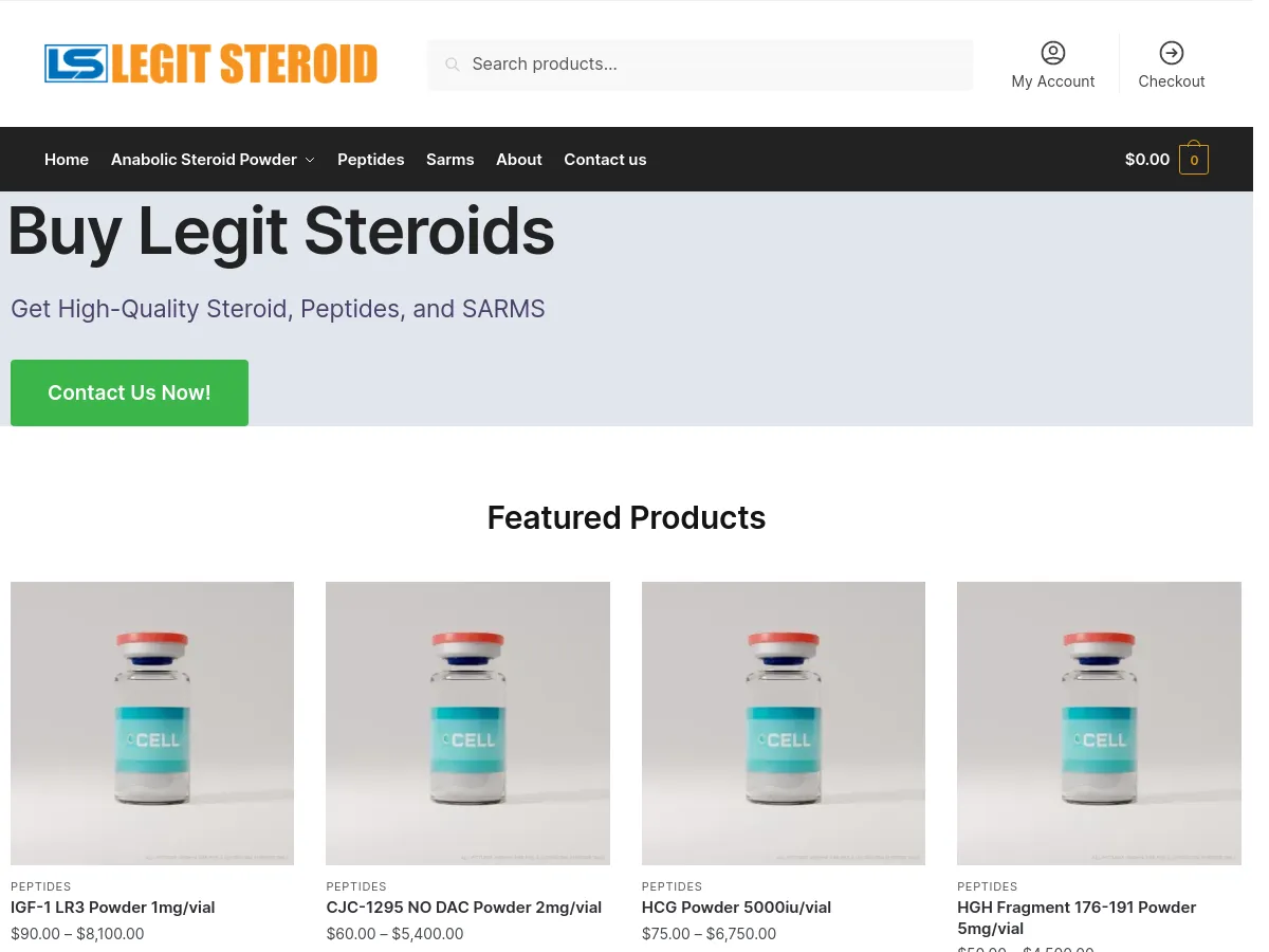 legitsteroid.com