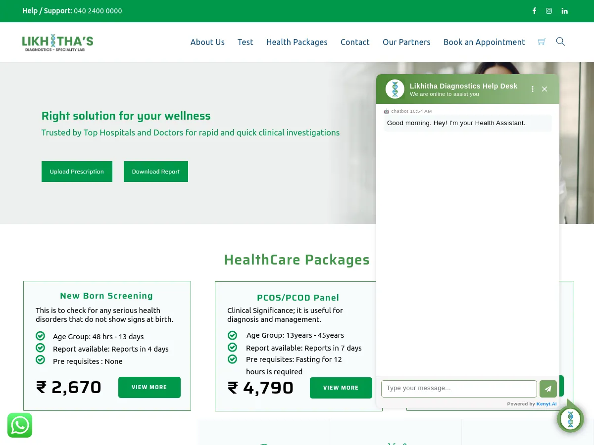 likhithadiagnostic.com