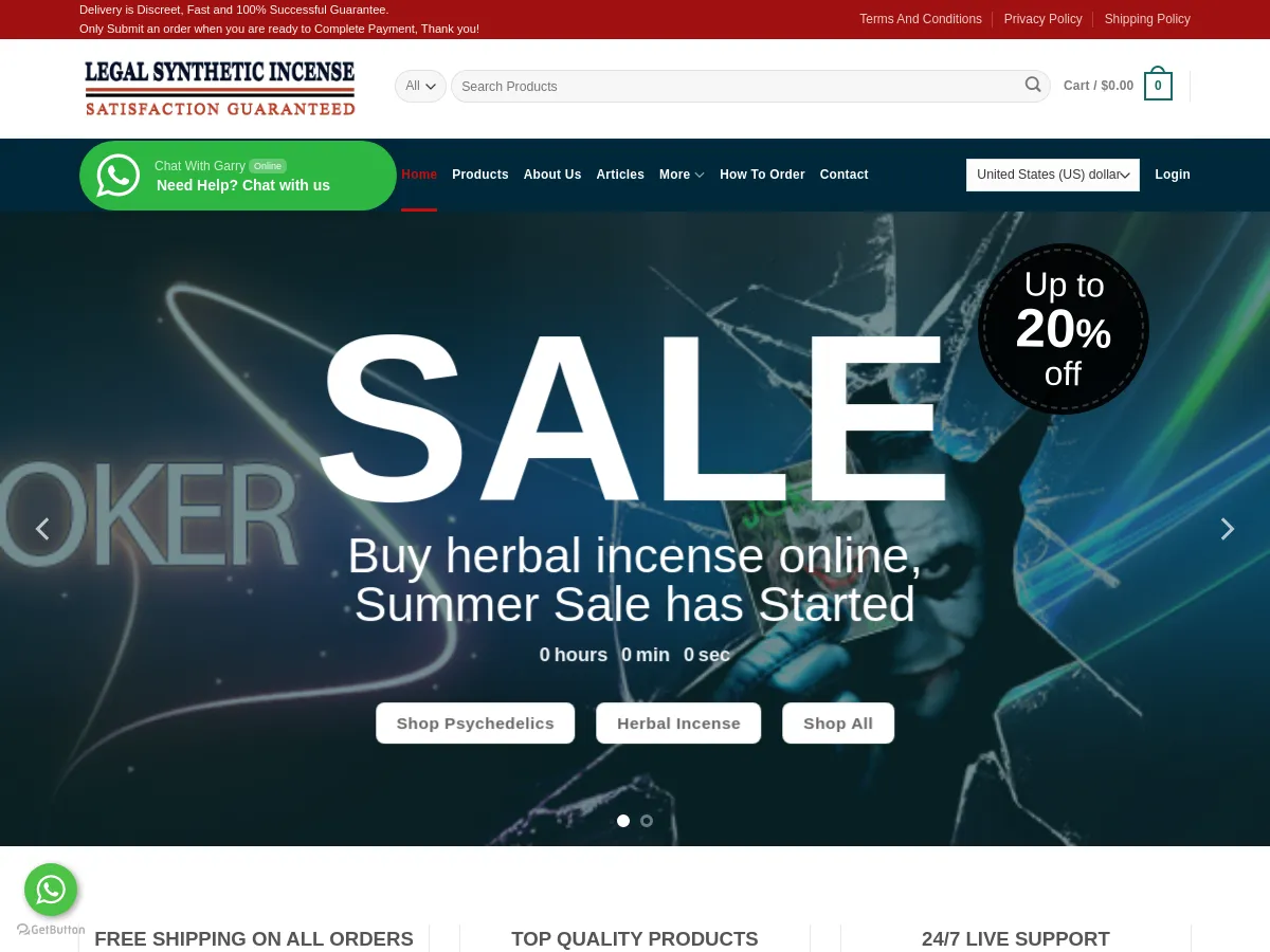 primeherbalincense.com