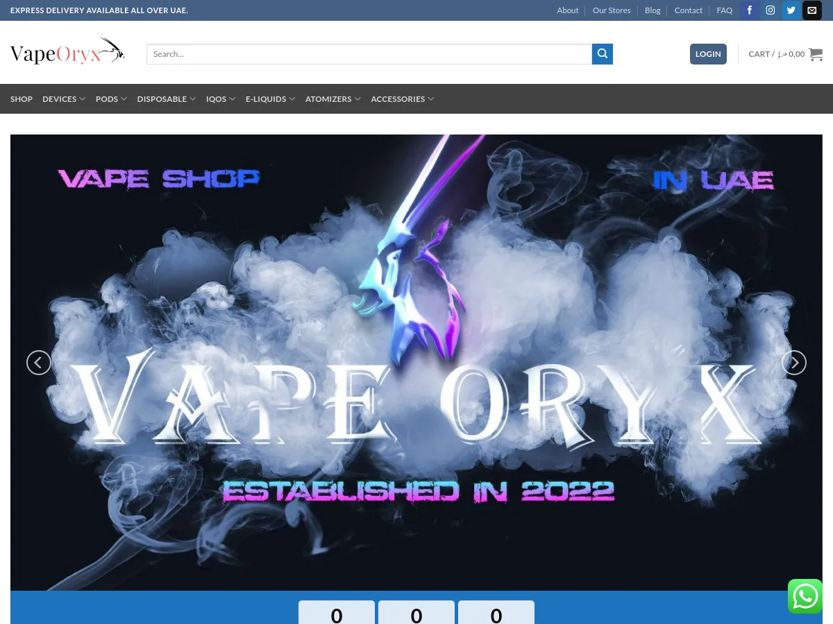 vapeoryx.com