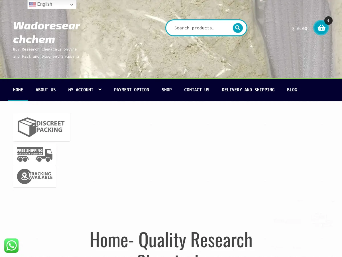 wadoresearchchem.com