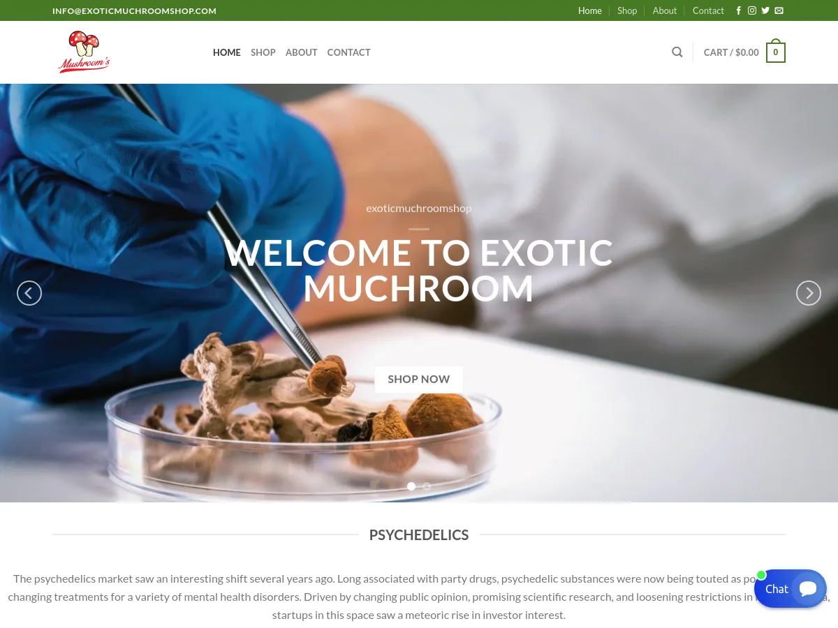 exoticmuchroomshop.com