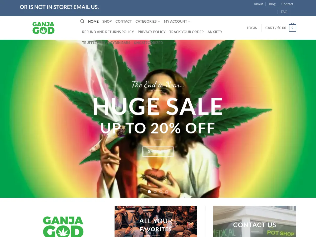 ganjagodshop.com