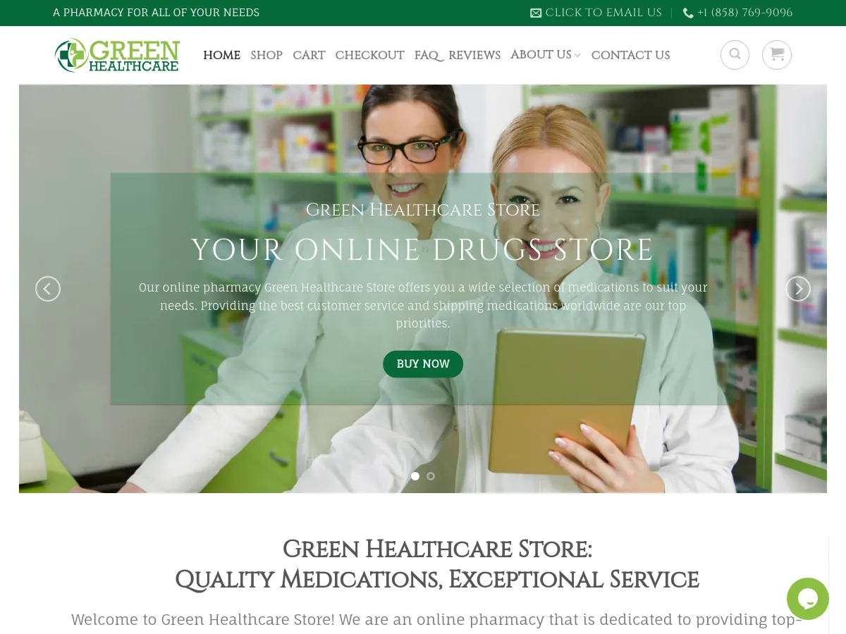 greenhealthcarestore.com