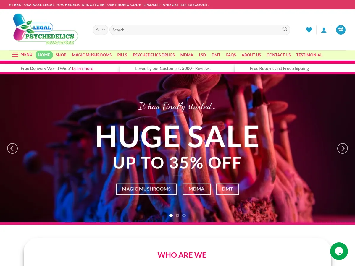 legalpsychedelicdrugstore.com