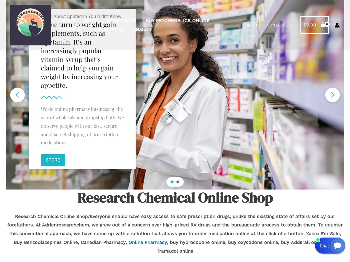 adrienresearchchem.com