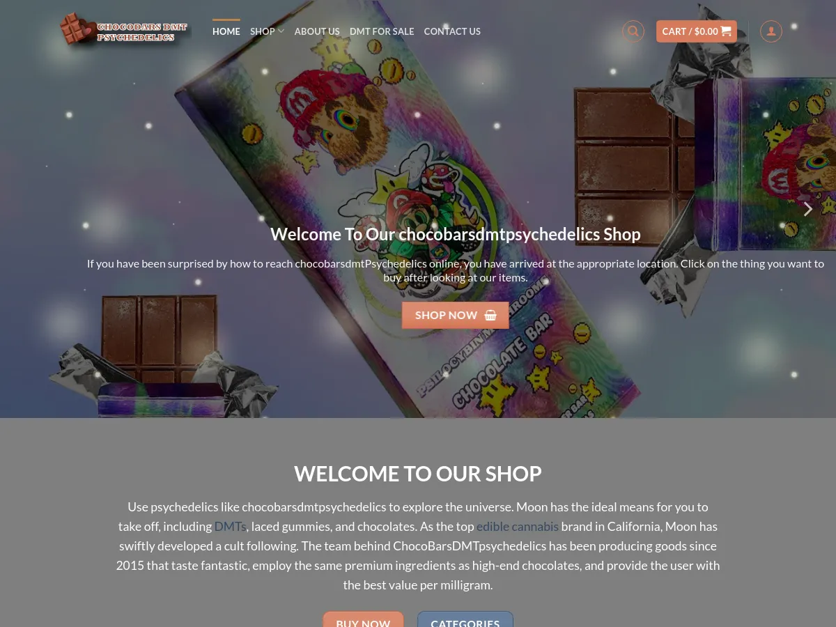 chocobarsdmtpsychedelics.com