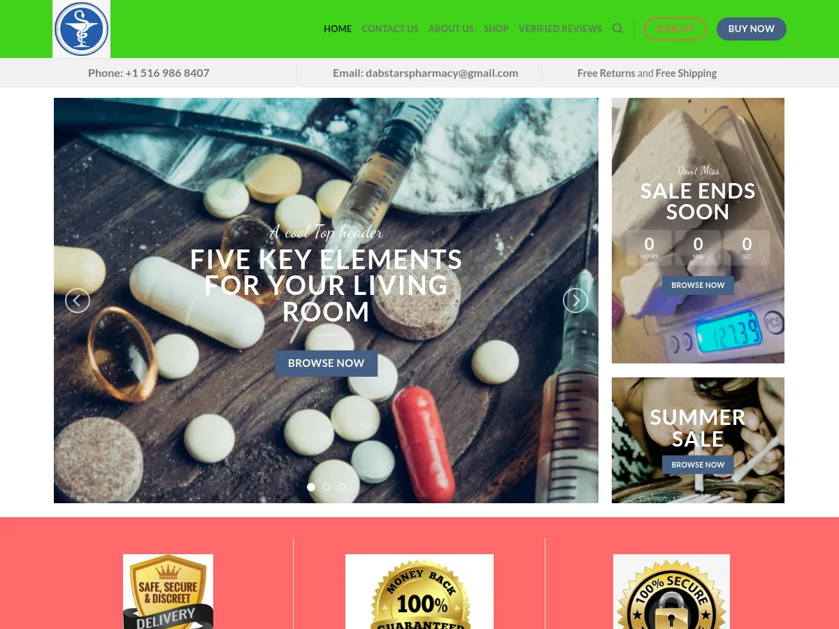 dabstarspharmacy.com