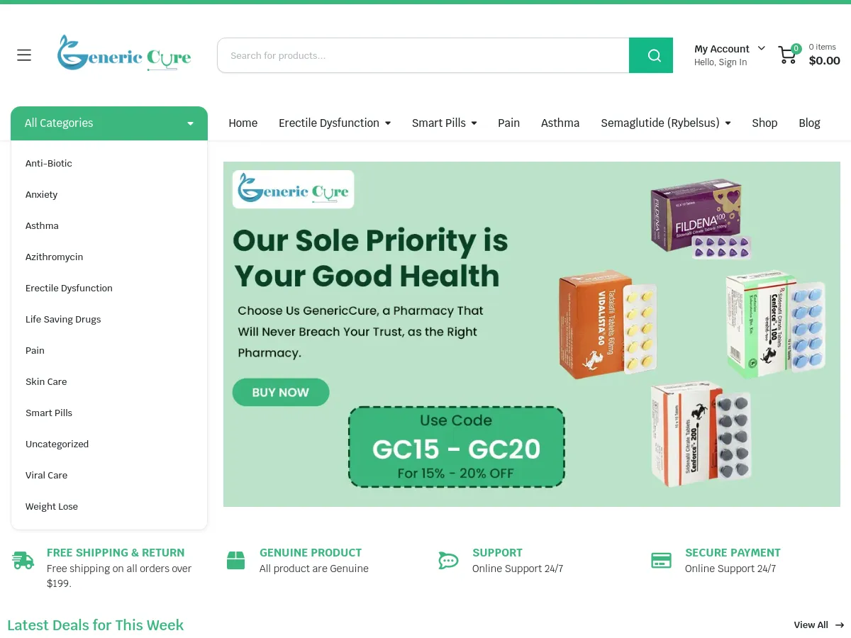 genericcure.net