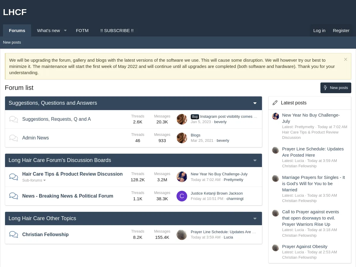 longhaircareforum.com