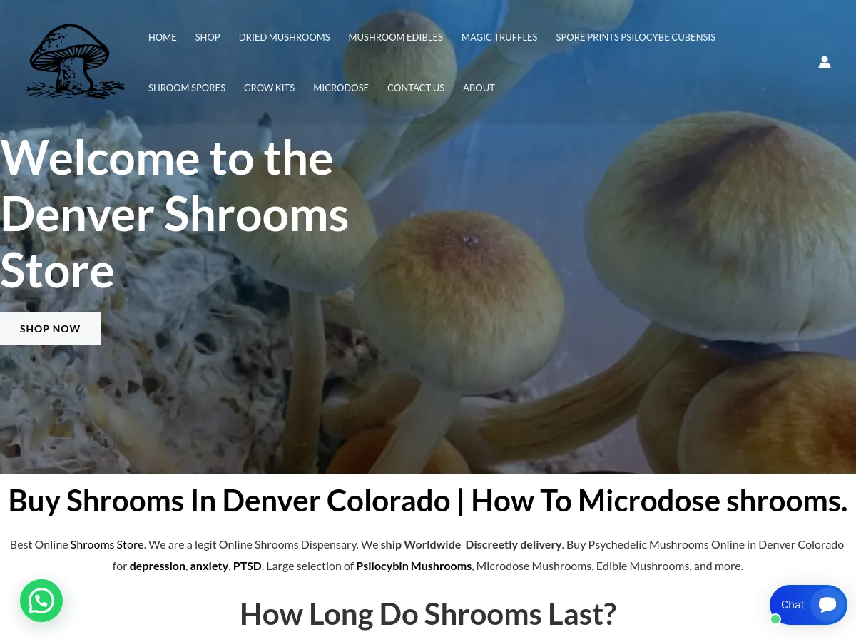 denvershroomstore.com