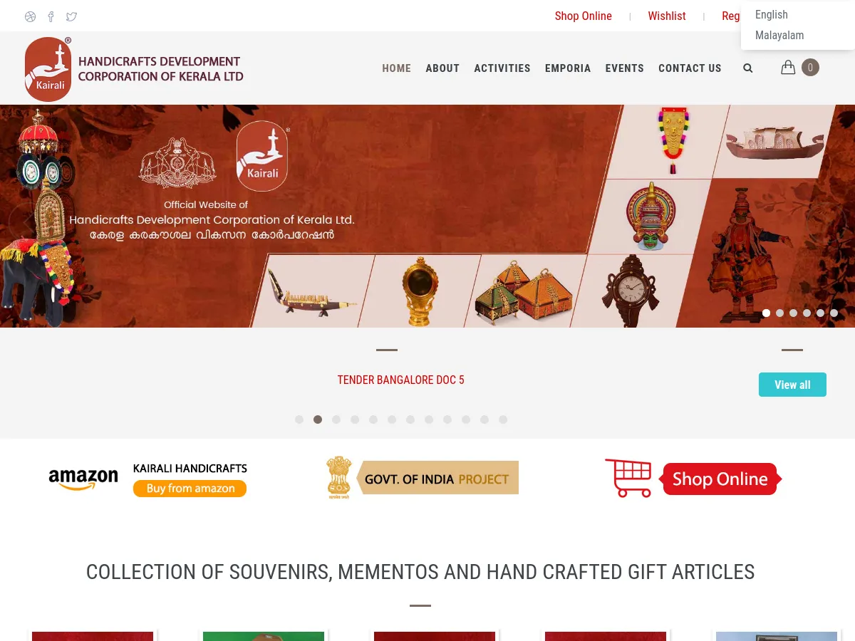 handicrafts.kerala.gov.in