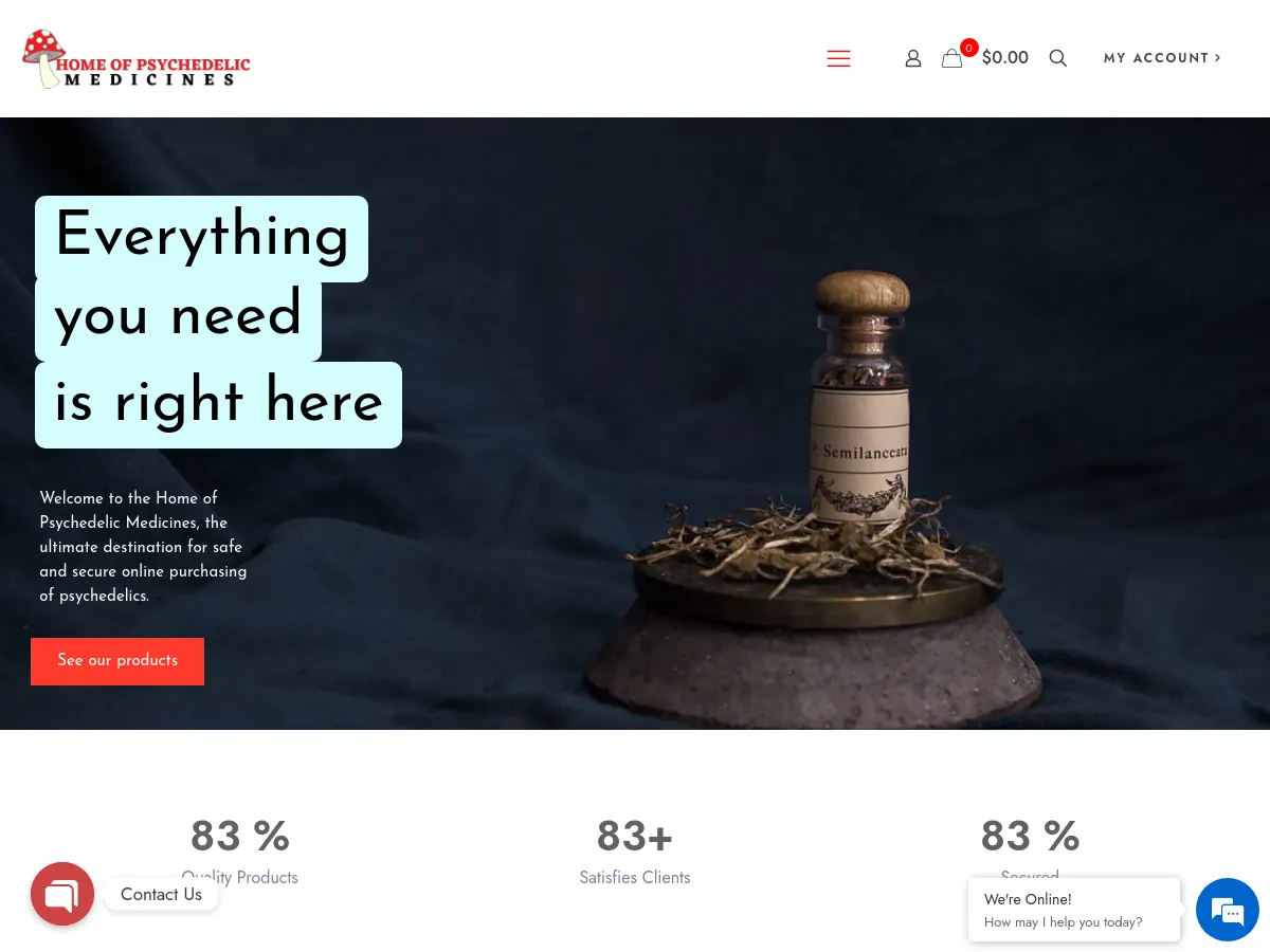 homeofpsychedelicmedicines.com