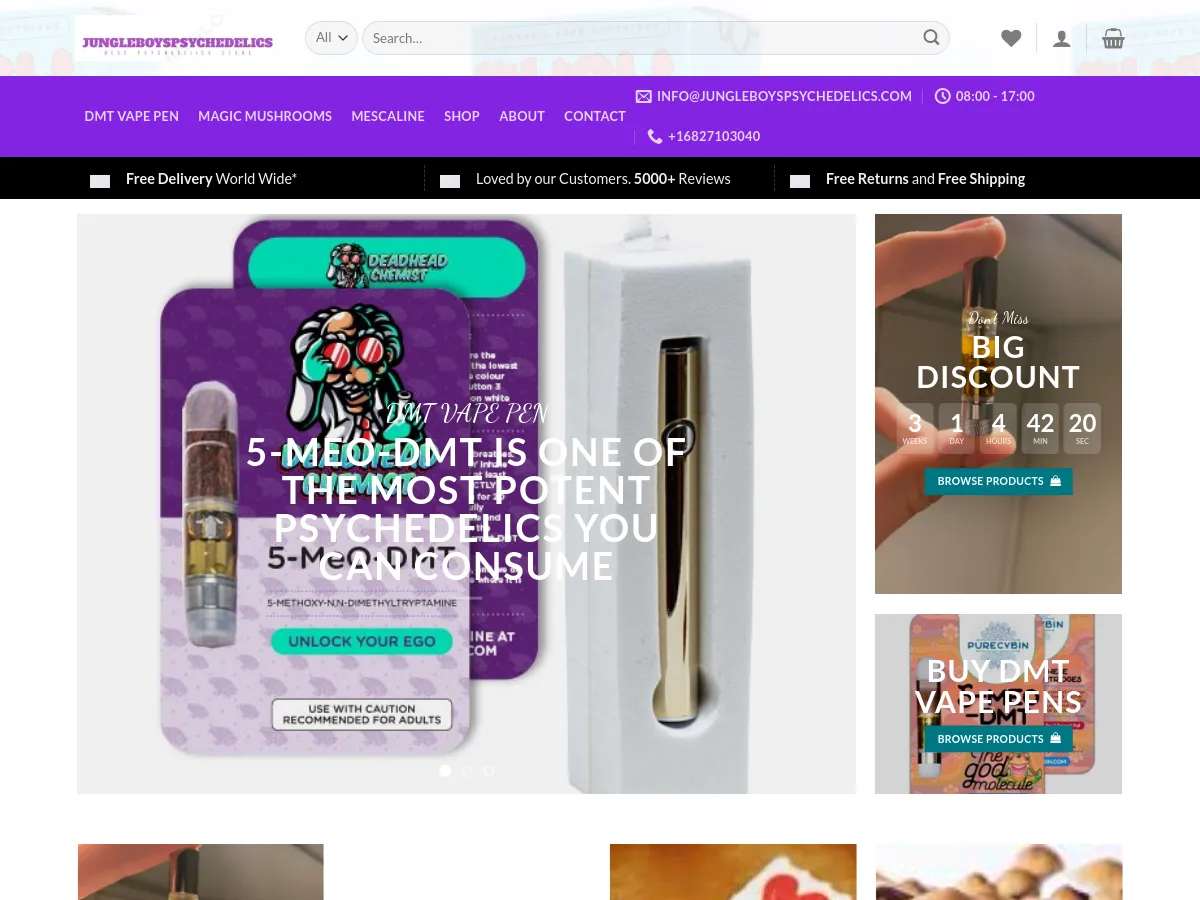 jungleboyspsychedelics.com