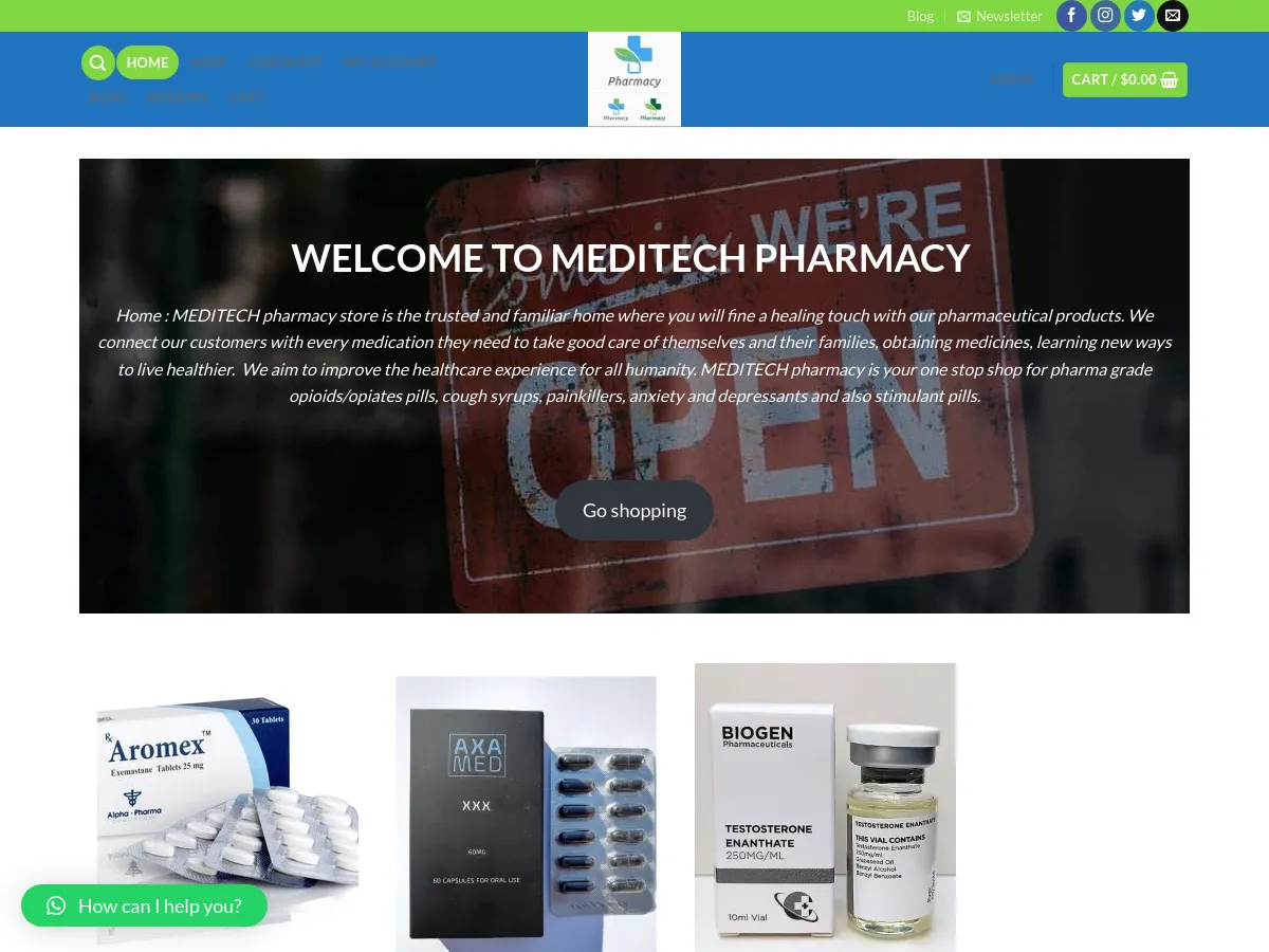 meditechpharms.com