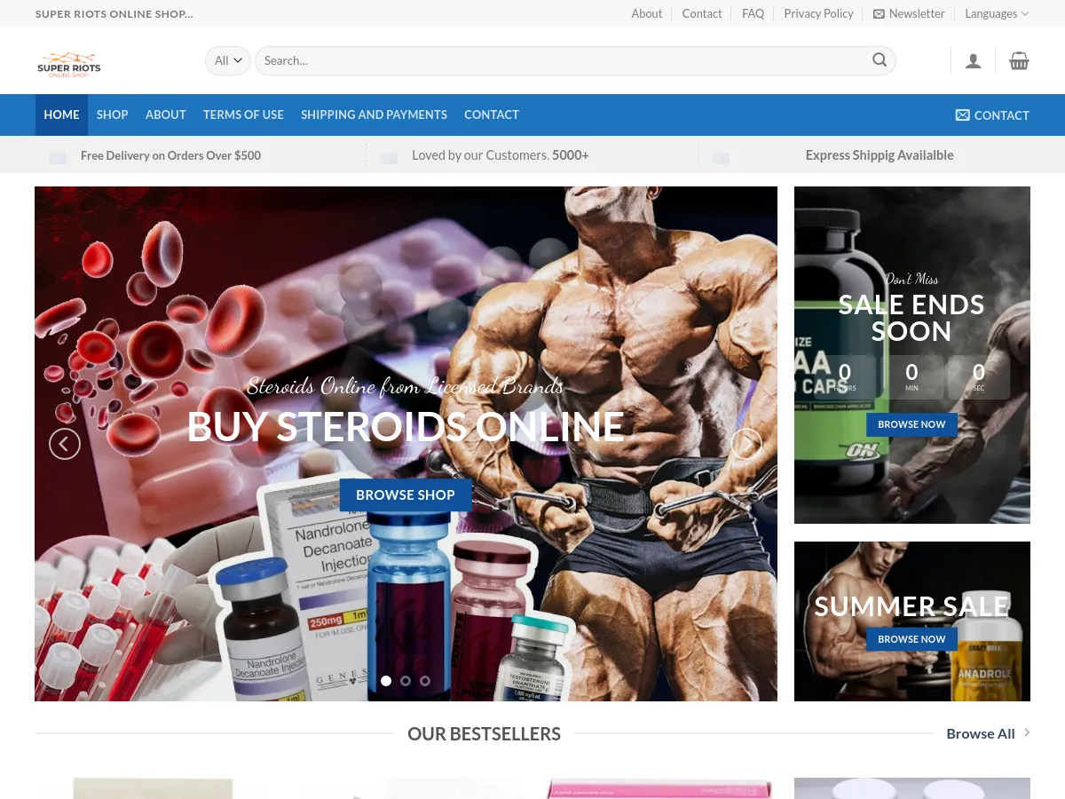 superriotsonlineshop.com