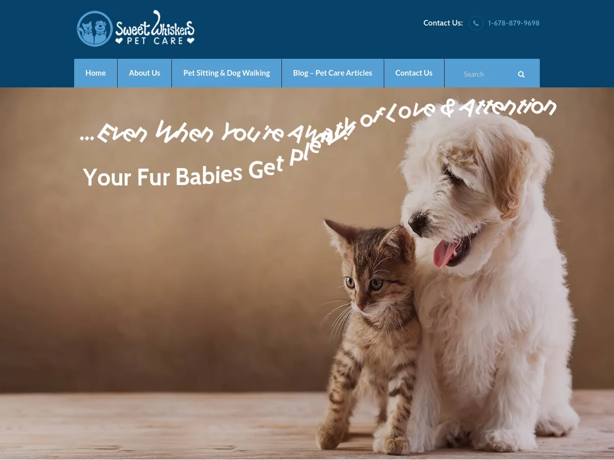 sweetwhiskerspetcare.com