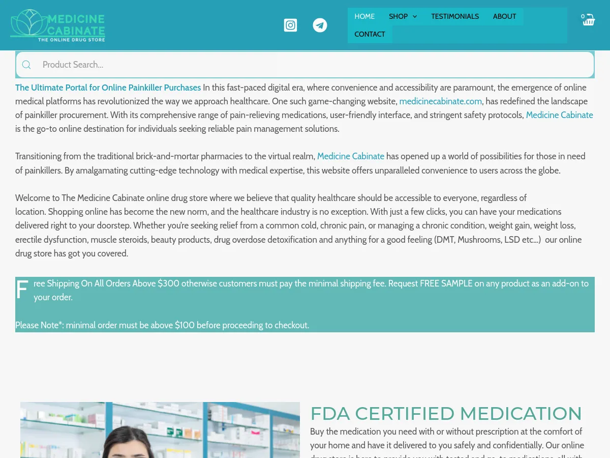 medicinecabinate.com