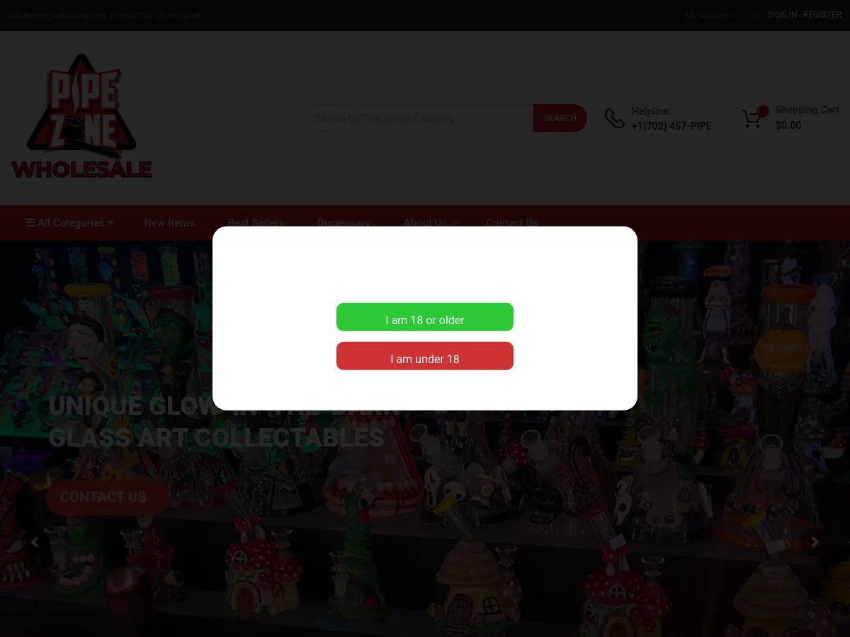 pipezonewholesale.com