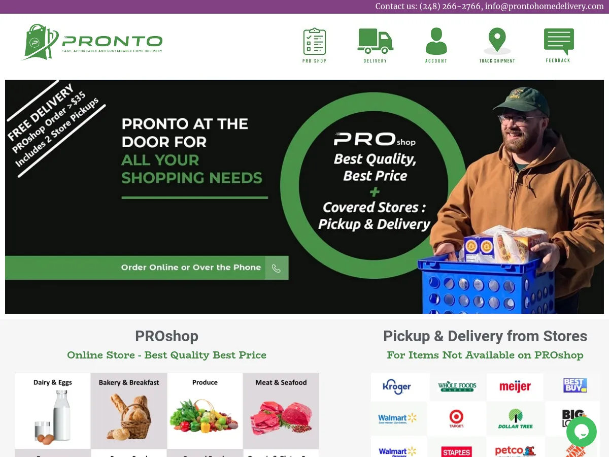 prontohomedelivery.com