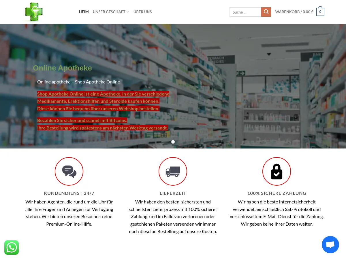 shopapothekeonline.com