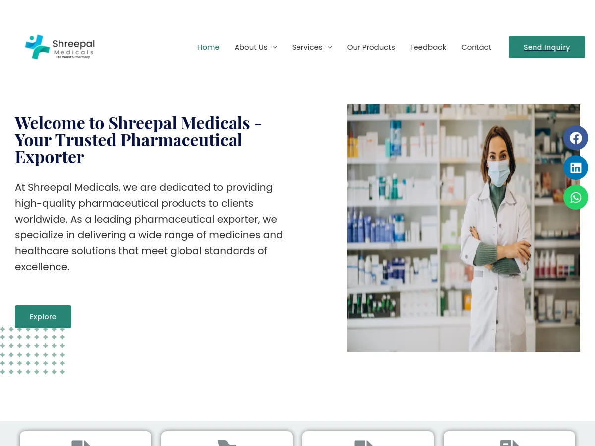 shreepalmedicals.com