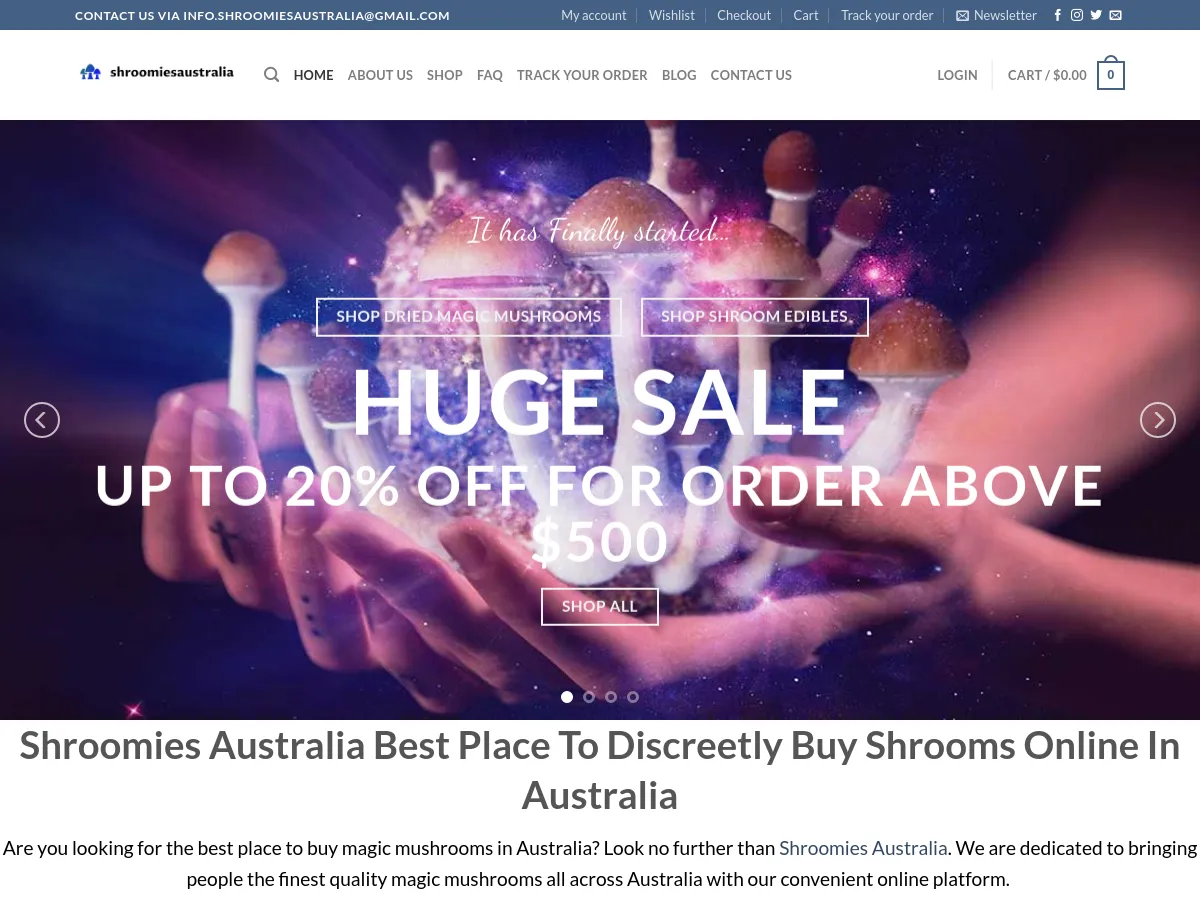 shroomiesaustralia.com