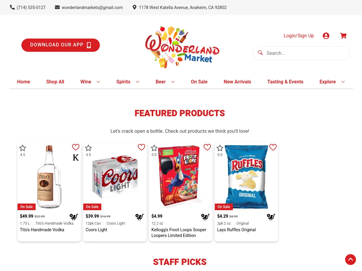 shopwonderlandmarket.com