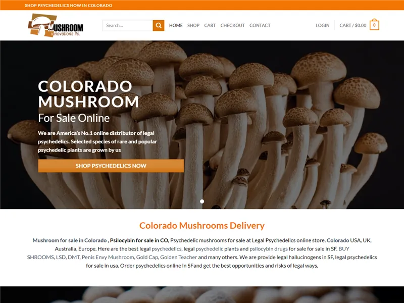 Coloradomushroomdelivery.com