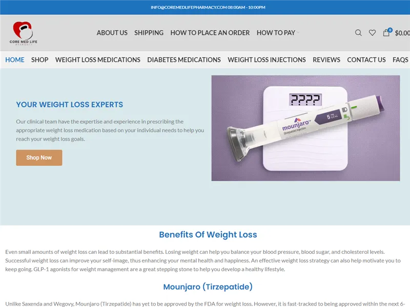 Coremedlifepharmacy.com