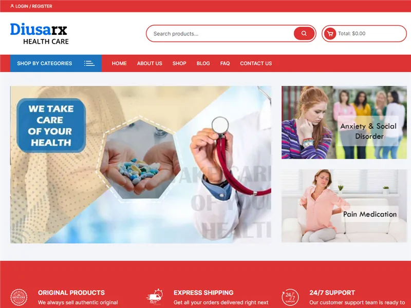 Diusarxhealthcare.com