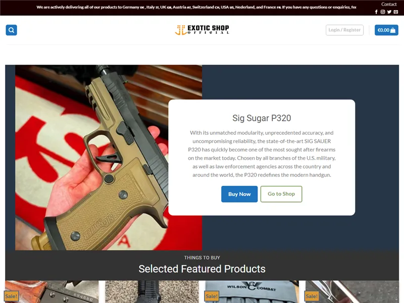 Exoticshopofficial.com