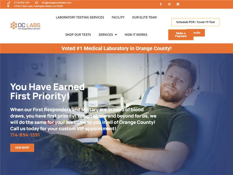 Orangecountylabs.com