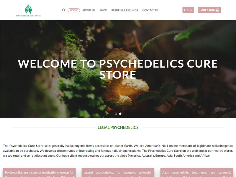 Psychedelicscurestore.com