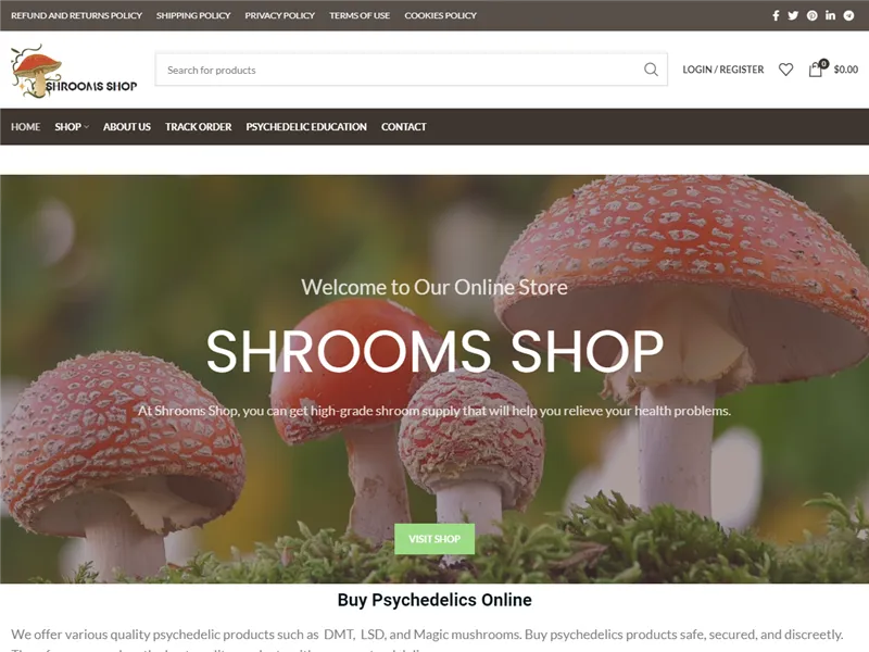 Shroomsshop.shop