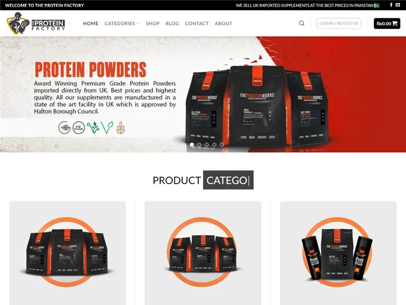 Theproteinfactory.pk