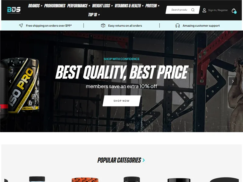 Blackdiamondsupplements.com