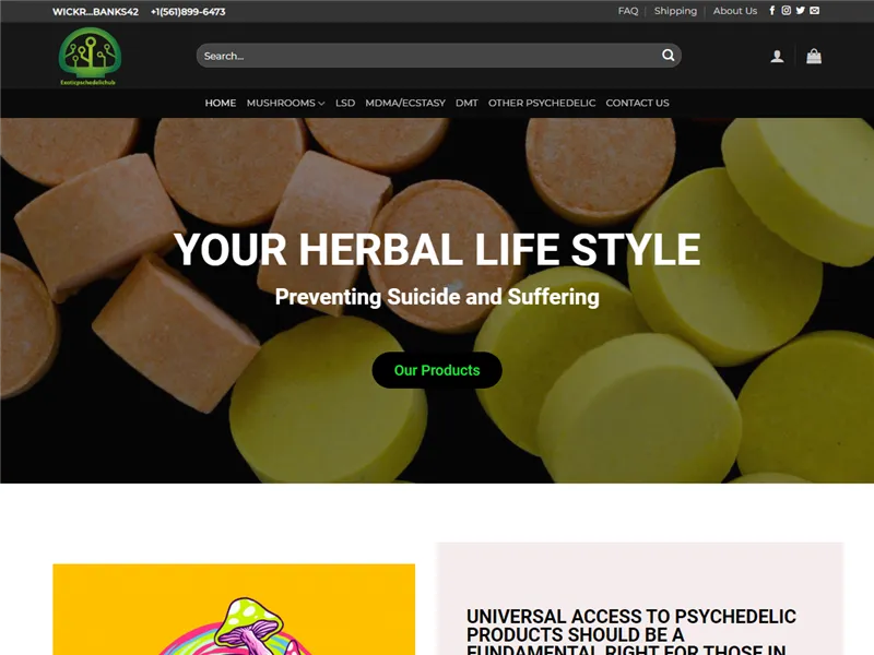 Exoticspsychedelichub.co