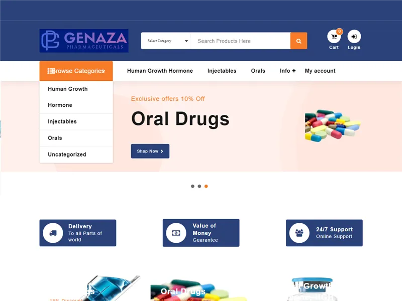 Genazapharmaceuticals.com
