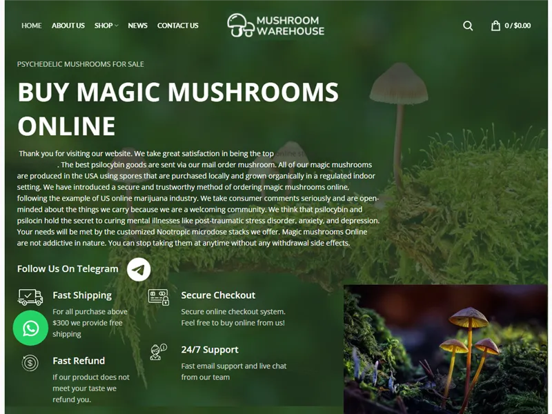 Mushroomwarehouse.net