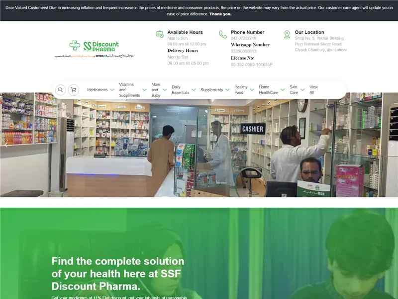 Ssdiscountpharma.org