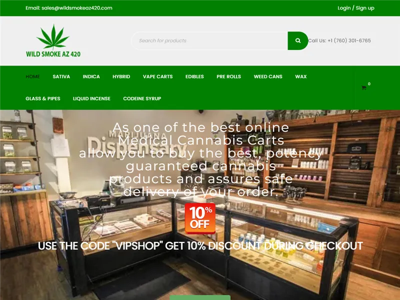 Wildsmokeaz420.com