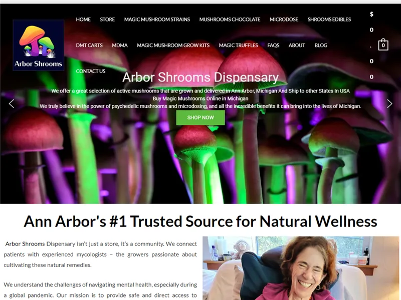 Arborshroomsdispensary.com