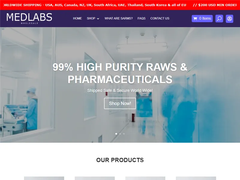 Medlabswholesale.io