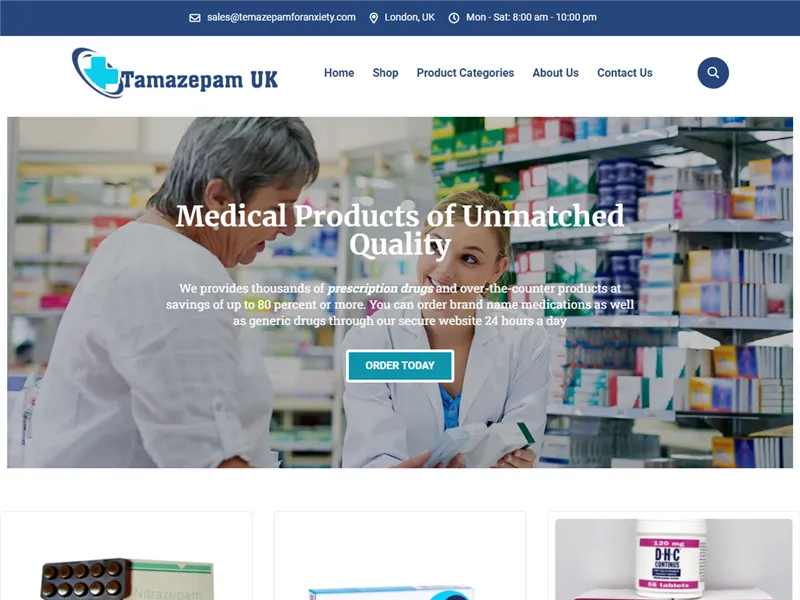 Temazepamforanxiety.com